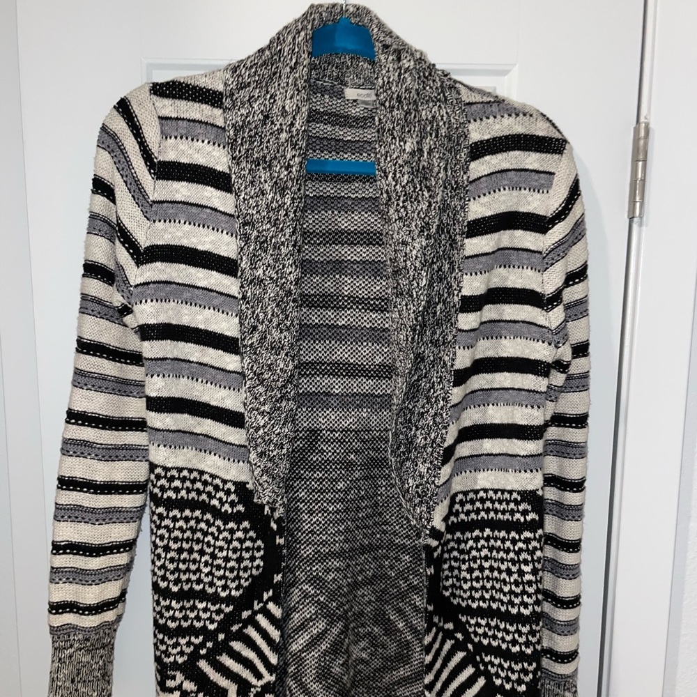 Urban Outfitters long patterned cardigan